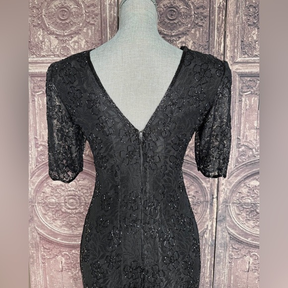 ❌SOLD ON MY IG Vintage Beaded Cocktail Dress - Picture 13 of 15